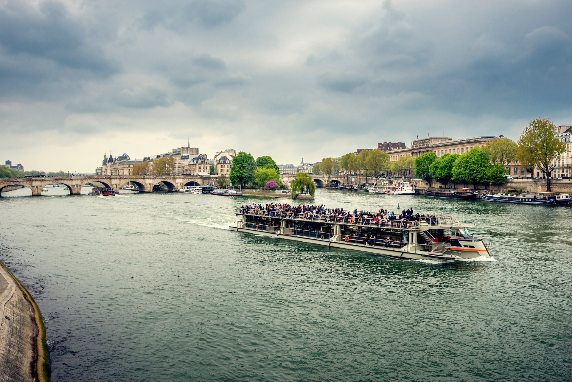 Pont Neuf and Ile de la Cite in Paris
