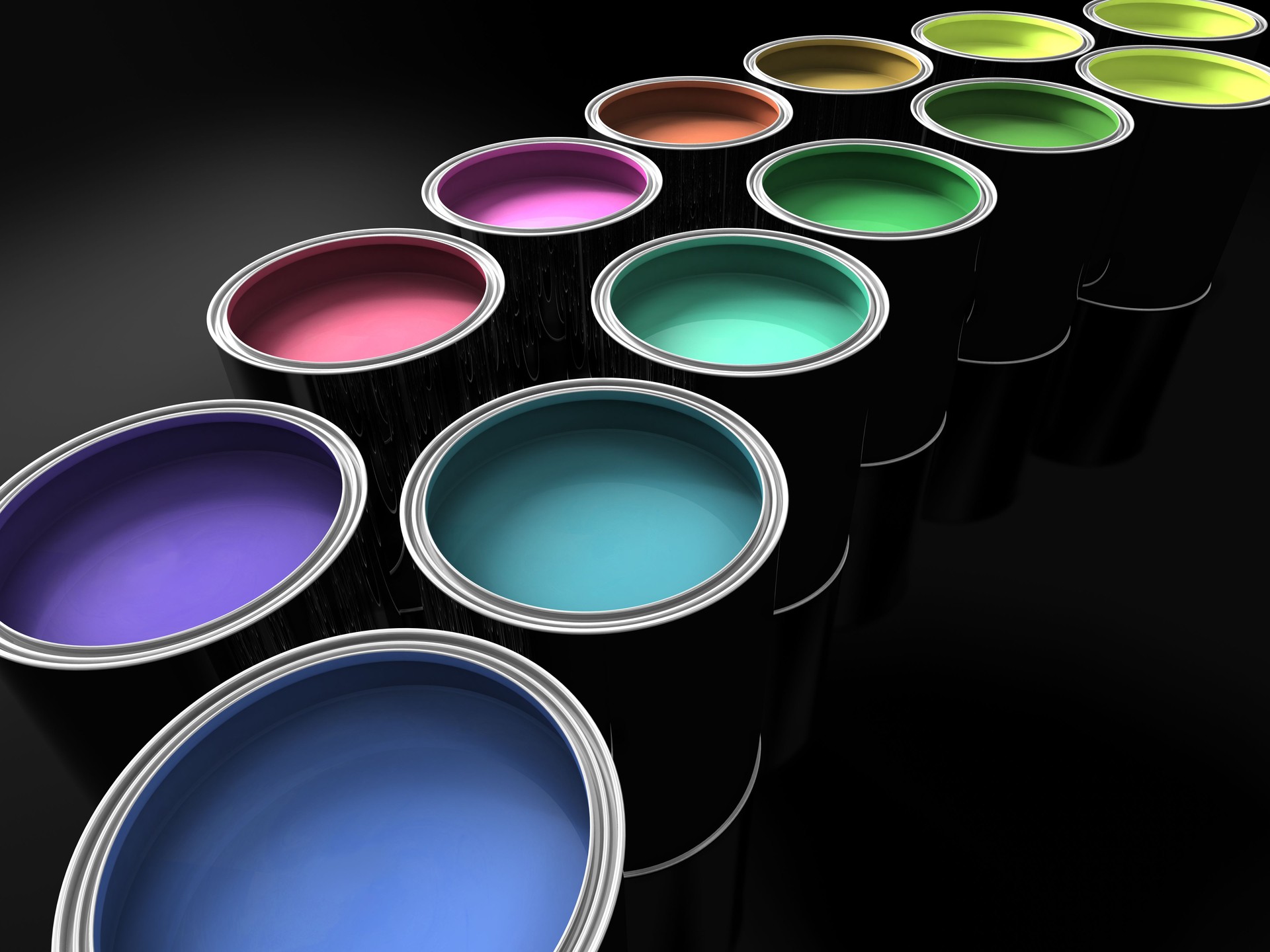 paint cans